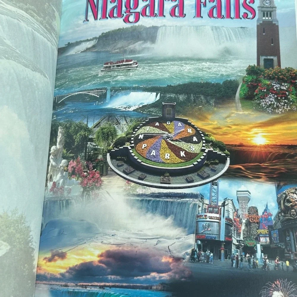 Travelpic Images of Niagara‎ Falls Souvenir Book Aerial Book Vacation Fun Sites
